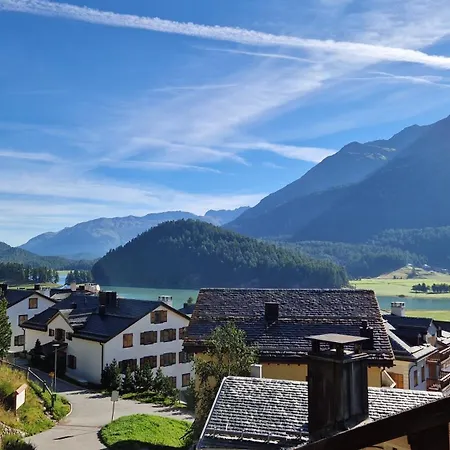 Chesa Bellaval, Haus La Vuolp 3-zimmerwohnung Silvaplana