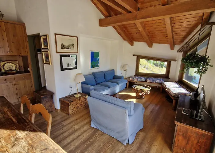 Chesa Bellaval, Haus La Vuolp 3-zimmerwohnung Silvaplana